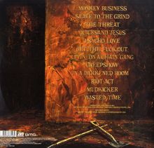 Skid Row (US-Hard Rock): Slave To The Grind (180g) (Orange &amp; Black Marble Vinyl), 2 LPs