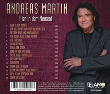 Andreas Martin: Hier in dem Moment, CD