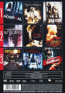 Horror Hospital Box (9 Filme auf 3 DVDs), 3 DVDs
