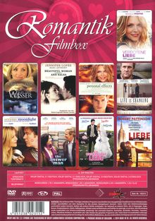 Romantik Film Box (9 Filme auf 4 DVDs), 4 DVDs