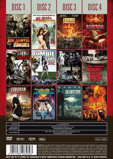 Die große Box der Zombie Apocalypse (12 Filme), 4 DVDs