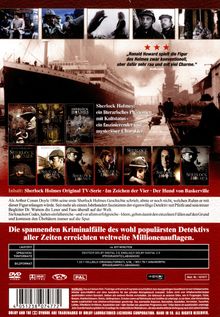 Sherlock Holmes - Sein grosses Abenteuer, 4 DVDs