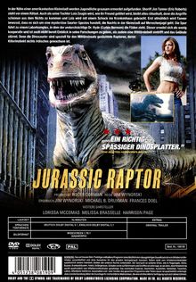 Jurassic Raptor, DVD