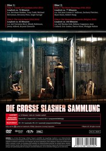 Kannibalen Box - Die grosse Slasher Sammlung (4 Filme auf 2 DVDs), 2 DVDs