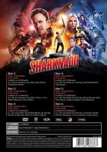 Sharknado 1-6 (Uncut), 6 DVDs