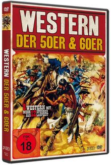 Western der 50er &amp; 60er Jahre (8 Filme auf 3 DVDs), 3 DVDs