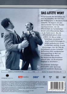 Das letzte Wort, DVD