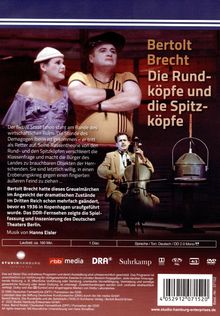 Die Rundköpfe und die Spitzköpfe, DVD