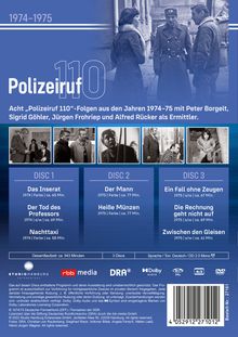 Polizeiruf 110 Box 4, 3 DVDs