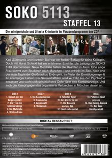 SOKO 5113 Staffel 13, 4 DVDs