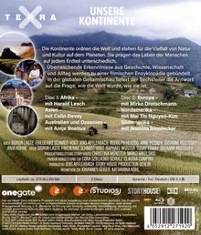 Terra X - Unsere Kontinente (Blu-ray), 2 Blu-ray Discs