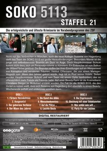 SOKO 5113 Staffel 21, 3 DVDs