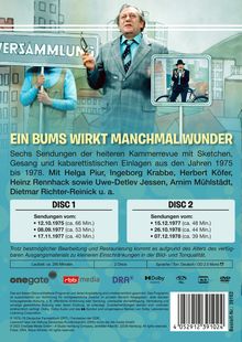 Ein Bums wirkt manchmal Wunder, 2 DVDs