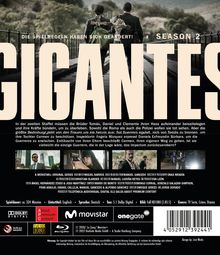 Gigantes Staffel 2 (Blu-ray), 2 Blu-ray Discs