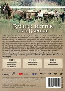 Rächer, Retter und Rapiere - Der Bauerngeneral, 3 DVDs