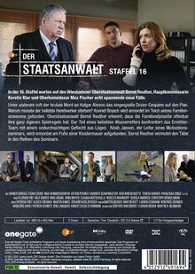 Der Staatsanwalt Staffel 16, 3 DVDs