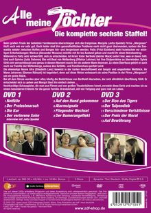 Alle meine Töchter Staffel 6 (finale Staffel), 3 DVDs