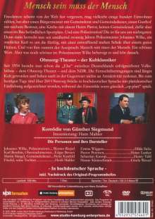 Ohnsorg Theater: Mensch sein muss der Mensch, DVD