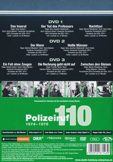 Polizeiruf 110 Box 4, 3 DVDs