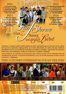 Fünf Sterne Staffel 1, 4 DVDs