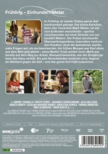 Titel: "Frühling – Einhundert Meter". Beschreibung von verschwundenem Jungen, Polizei prüft Videos. Schauspieler: Simone Thomalla. FSK 12.