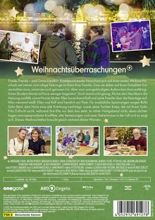 Titel: "Weihnachtsüberraschungen". Krankenschwester Nora freut sich auf den ersten Weihnachtsurlaub seit Jahren.