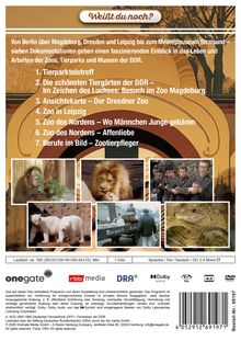 "Weißt du noch? Dokumentationen über Zoos und Tierparks der DDR, mit Themen wie Tiergartentreff und Zootierpfleger. Bilder von Tieren und Menschen."