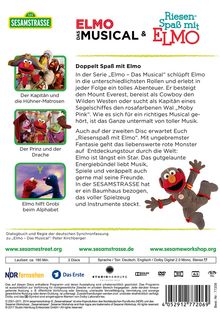 Sesamstrasse: Elmo - Das Musical / Riesenspaß mit Elmo, 2 DVDs