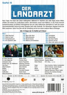 Der Landarzt Staffel 10, 3 DVDs