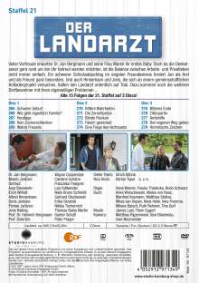 Der Landarzt Staffel 21, 3 DVDs