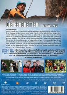 Die Bergretter Staffel 1 &amp; 2, 4 DVDs