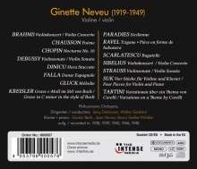 Ginette Neveu - The Complete Studio Recordings, 4 CDs