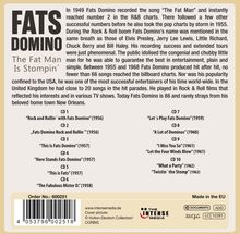 Fats Domino: The Fat Man Is Stompin' - 12 Original Albums &amp; Bonus Tracks, 10 CDs