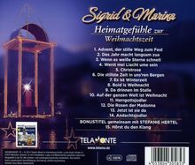 Sigrid &amp; Marina: Heimatgefühle zur Weihnachtszeit, CD