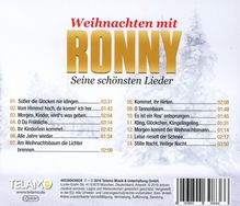 Ronny: Weihnachten Mit Ronny: Seine schönsten Lieder, CD