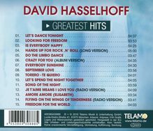 David Hasselhoff: Greatest Hits, CD