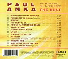 Paul Anka: Put Your Head On My Shoulder: The Best, CD