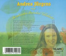 Andrea Jürgens: Andrea Jürgens singt die schönsten deutschen Volkslieder, CD