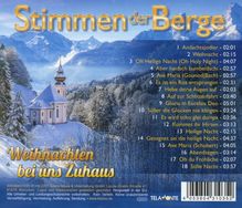 Stimmen Der Berge: Weihnachten bei uns Zuhaus, CD