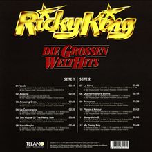 Ricky King: Die großen Welthits, LP