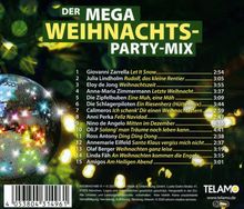 Der Mega Weihnachts Party-Mix, CD
