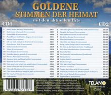 Stimmen Der Berge: Goldene Stimmen der Heimat, 2 CDs