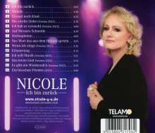 Nicole: Ich bin zurück, CD