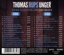 Thomas "Rups" Unger: Herr, ich dank dir: Das Beste, 2 CDs