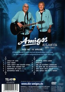 Die Amigos: Atlantis wird leben, DVD