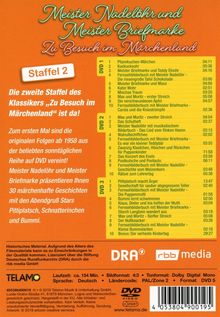 Unser Sandmännchen - Abendgruß: Zu Besuch im Märchenland - Staffel 2, 3 DVDs