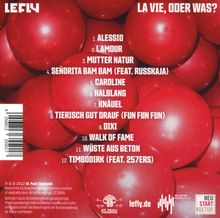 Le Fly: La Vie, oder was?, CD