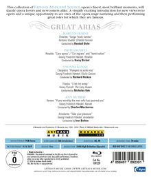 Great Arias - Famous Baroque Arias and Scenes, Blu-ray Disc