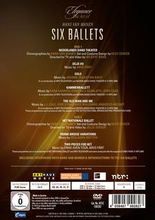 Hans Van Manen - Six Ballets, 2 DVDs