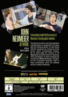 John Neumeier At Work (Dokumentation), DVD